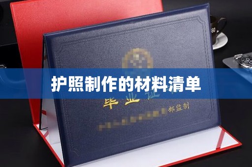西港护照制作的材料清单