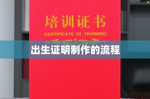 西港出生证明制作的流程