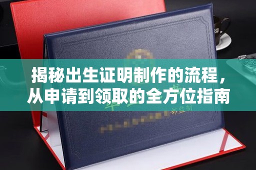 西港揭秘出生证明制作的流程，从申请到领取的全方位指南