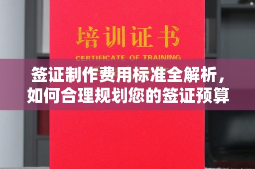 西港签证制作费用标准全解析，如何合理规划您的签证预算？